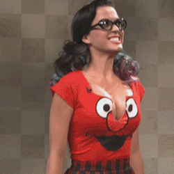 Katy Perry in glasses
