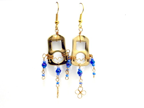 Be the definition of post-apocalypse chic with a pair of earrings that just scream, &ldquo;Civil