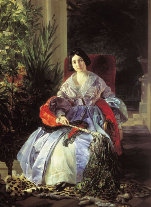 Countess Saltykova by Karl Briullov, 1841