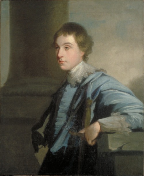 Lord Charles Spencer, segundo hijo del tercer duque de Marlborough por Reynolds, 1759.