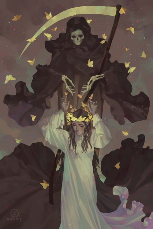 awanqi:“Crown of Souls” (Death and the Maiden)