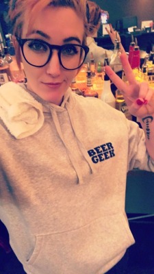 Passed my bar tending class!   Also there was a craft beer store next door going out of business so I bought this hoodie for like 10 bucks.   I went home and my moms said “I think that looks like something you got for me”   So now she has this sweatshirt.
