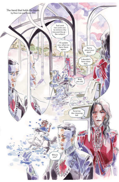 steinerfrommars: Mirror is a four part sci-fantasy story arc, created by Hwei Lim and yours truly, t