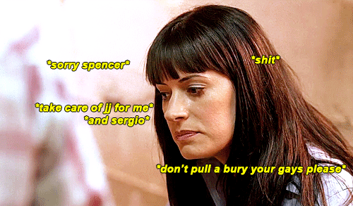 CRIMINAL MINDS BUT IT HAS MY COMMENTARY ♦ 04x03: Minimal Loss In Which Prentiss And Reid Have A Very