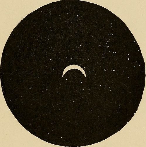  fig. 79. partial solar eclipse, photographed by king alphonso xiii of spain, may