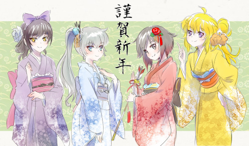 rwby-fan:  “Happy late New Year” by   いえすぱ  