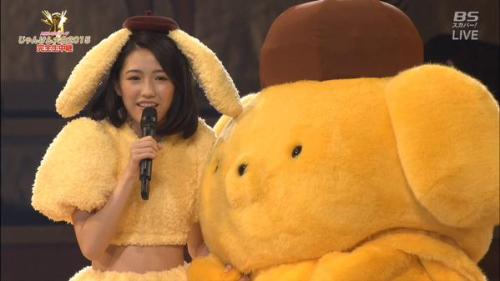 mayuwatanabe:    Watanabe Mayu & Pom Pom Purin caps by ryusan999