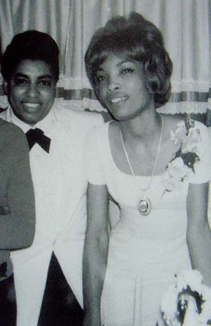 lesbianherstory:  1968 Lesbian wedding. 