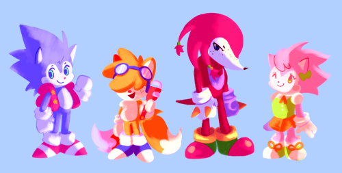 some sonic redesigns