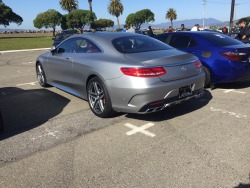 carsnmoney:  Some iPhone pics of cars from the meet at Cafe SpA this morning. 