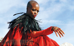 superheroesincolor:    Florence Kasumba as the Wicked Witch of the East in NBC’s “Emerald City”  “NBC has given a 10-episode straight-to-series order for “Emerald City,” a reimagining of the classic Frank L. Baum books that have inspired