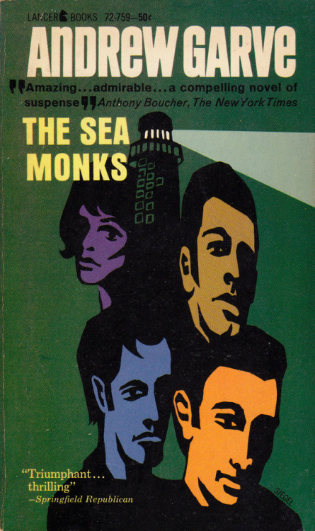 Sex The Sea Monks, by Andrew Garve (Lancer, 1964).From pictures
