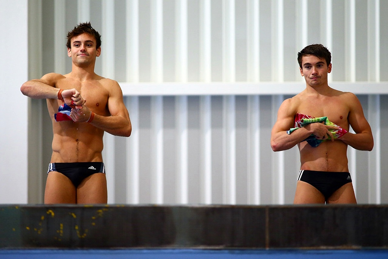 amazingmalenudity:  Tom Daley and Daniel Goodfellow 