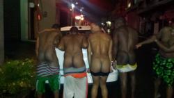 blk-eyes:  Four Black Asses