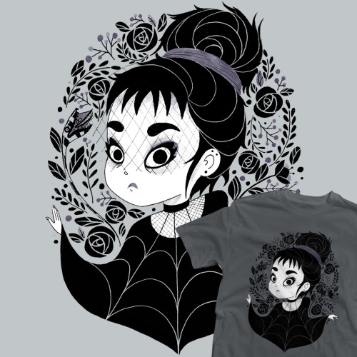 teefury: $9 DAILY TEE | Get “Gothic Cutie” by @gemmaroman today on #TeeFury! 11 hou