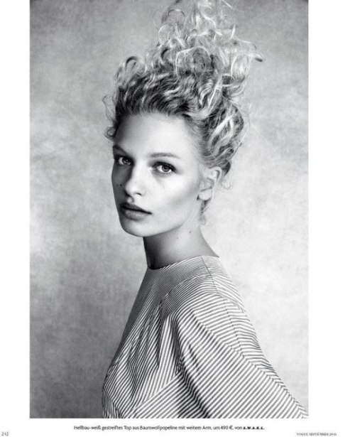 VOGUE Germany“Big Chic” feat. Frederikke Sofie by Patrick Demarchelier w/ styling from Sarajane Hoar