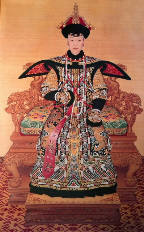 imperialasia: Steal Her Outfit: Formal attire in summer for the Empress Dowager of Qing Dynasty (Fro