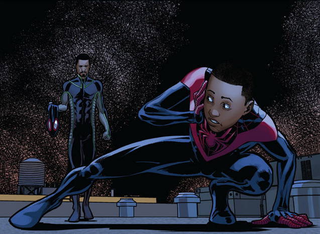 superheroesincolor:  Ultimate Comics Spider-Man Vol 2 #10 (2014)Spider-Man (Miles