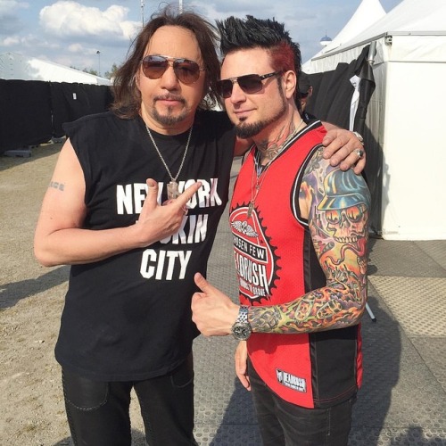 jasonhook5fdp: Happy Birthday to my bud Ace Frehley! Thank you for the inspiration, you’re the