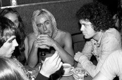 moredarkthanshark:  Lou Reed, Iggy Pop and