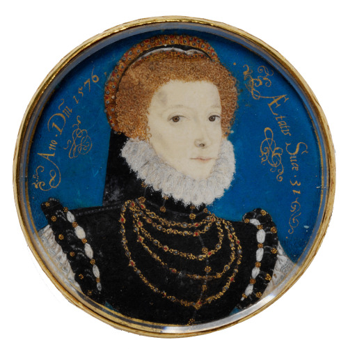 16th century portrait miniatures by Nicholas Hilliard