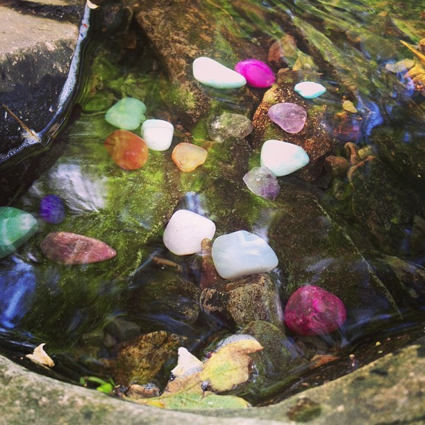 grimoireandfaeries:  i miss cleansing my crystals in streams in summer 