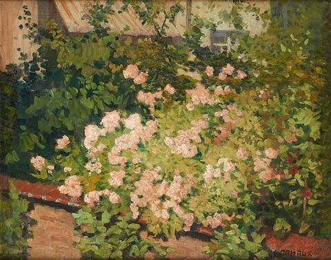 Eugène Mahaux (1874–1946)Le bosquet fleuri