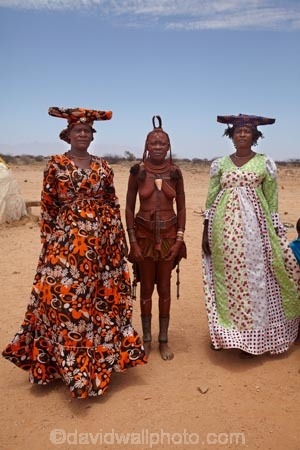 The Himba and Herero people of Namibia live side-by-side. (click to enlarge)1. Opuwo, Namibia6. Here