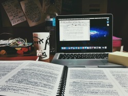 workoutinpink:  I broke, I had a crisis. I was ready to run away with my parents and forget about school. But here I am, studying again, because I will be a lawyer, and I will be great at it.