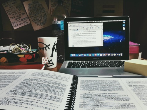 workoutinpink:  I broke, I had a crisis. I was ready to run away with my parents and forget about school. But here I am, studying again, because I will be a lawyer, and I will be great at it.