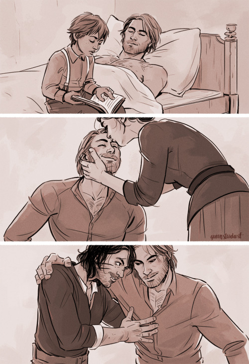 queenstardust: I really enjoyed the epilogue, where Arthur recovers with the help of the Marston fam