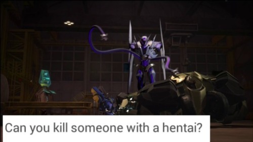 Transformers Prime + Weaboobot