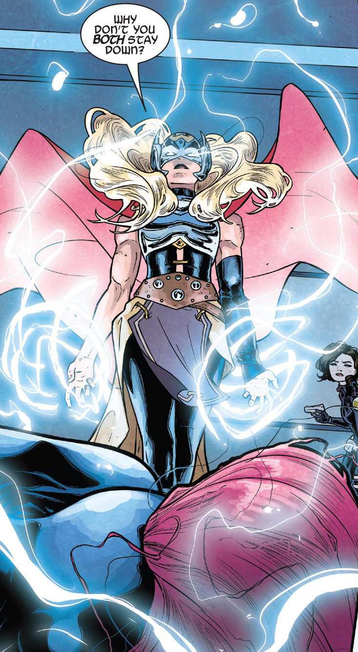 marvel-dc-art:  Mighty Thor v2 #10 - “The Battle of Roxxon Island” (2016) pencil