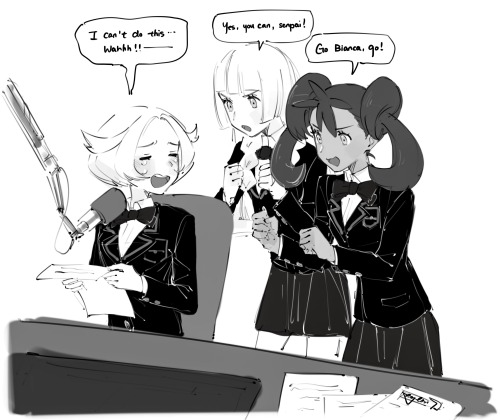 (High school AU) Broadcasting club