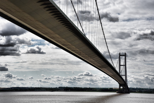 Day 1136 - From underneath the Humber Bridge