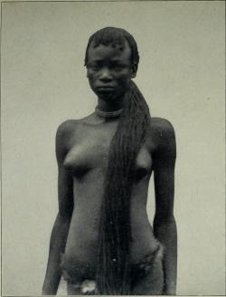 Sango girl, from From the Congo to the