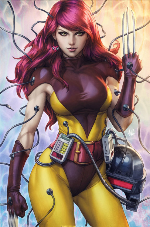 thespider-web: Mary Jane Watson Wolverine by Artgerm