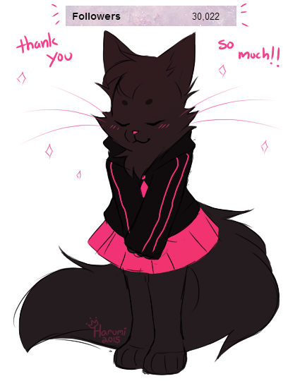 dgshdfsg wow so i just reached a big milestone today ;u; !! thank you so much to everyone here old and new who has supported me and enjoys my art and being here, im very grateful, i’ve grown a lot as a person as an artist thanks to a lot of you guys