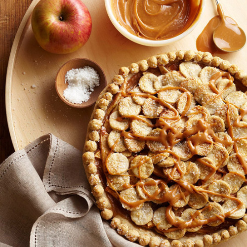 bhgfood:  Happy National Caramel Apple Day! We’ll take a slice of this salted caramel apple pie, please. (BHG.com)