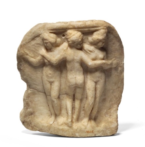 Three Graces* Aphrodite temple, Aphrodisias* marmor* 1st century BCESource: museum-digital:niedersac