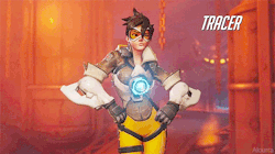 mylifewithfel:  avencri:  alourra:  The ladies of Overwatch.  Reblogging just because of that Tracer gif. &lt;3  widowmaker hnnnnnnnnnnng  It&rsquo;s been a while since i&rsquo;ve been excited from a blizzard game since starcraft 2 xD