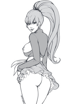 theradsquid: Weis (RWBY) sketch commission,