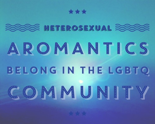 sorrynotsorrybi:In case you weren’t sure of our stance on this issue: heteroromantic asexuals 