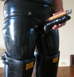 rbbrguyto:  Rubber Cock Sheath