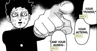 I REDID THE JOKE IVE BEEN WANTING TO DO FOREVER, YOUR POWER WACK YOUR ACTIONS WACK, AND YOUR WORDS WACK