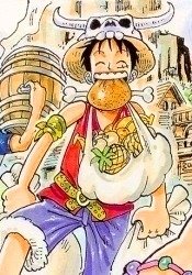 beif0ngs:  Luffy + Meat 