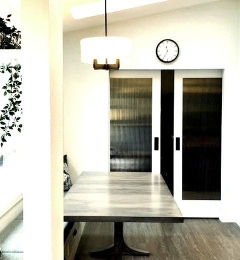 Breakfast Nook Dining Room In SeattleInspiration For A Mid-sized, Modern Breakfast Nook Renovation With