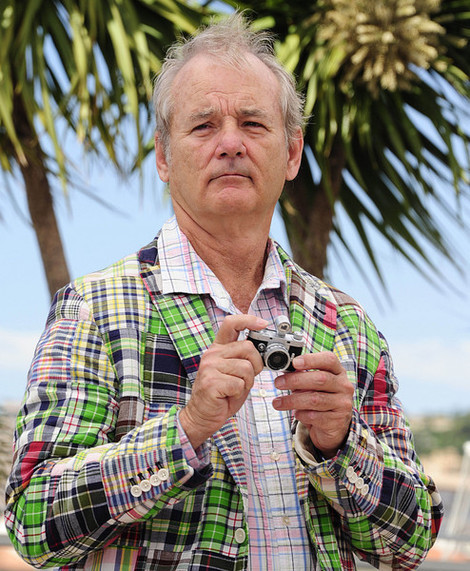 thehausucat:  Bill Murray has a tiny camera 
