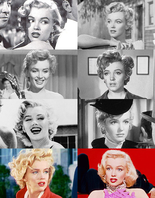 clarabows:  Marilyn Monroe’s entire filmography | 1948 - 1962. 