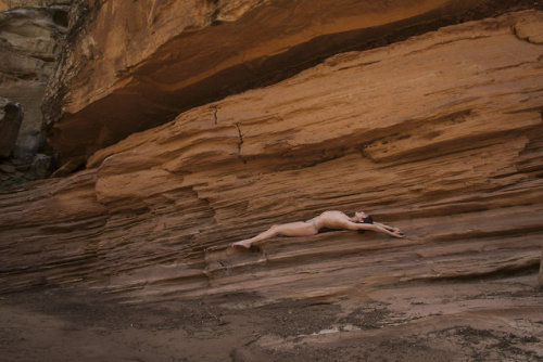 Jacs Fishburne, self-portrait, Capitol Reef National Park, 2015 